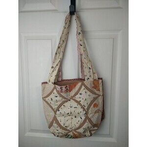 Handmade Tote/Shopping Bags New beach nautical themed windowpane quilted 2 pk